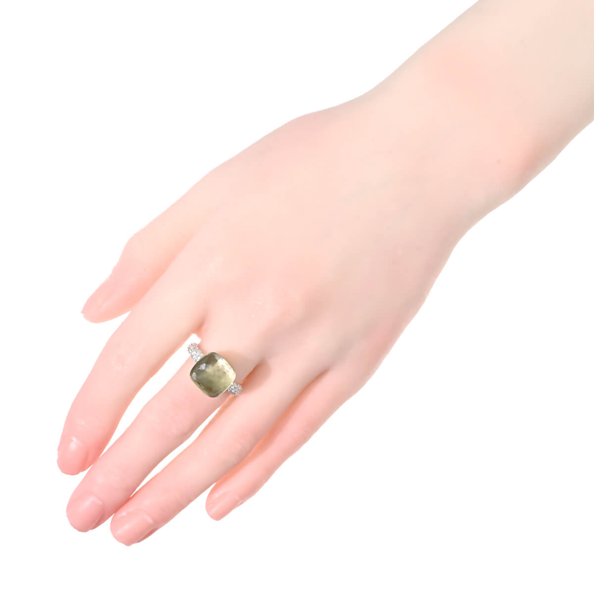 ポメラート Pomellato ヌードマキシ プラシオライト・パヴェダイヤ 