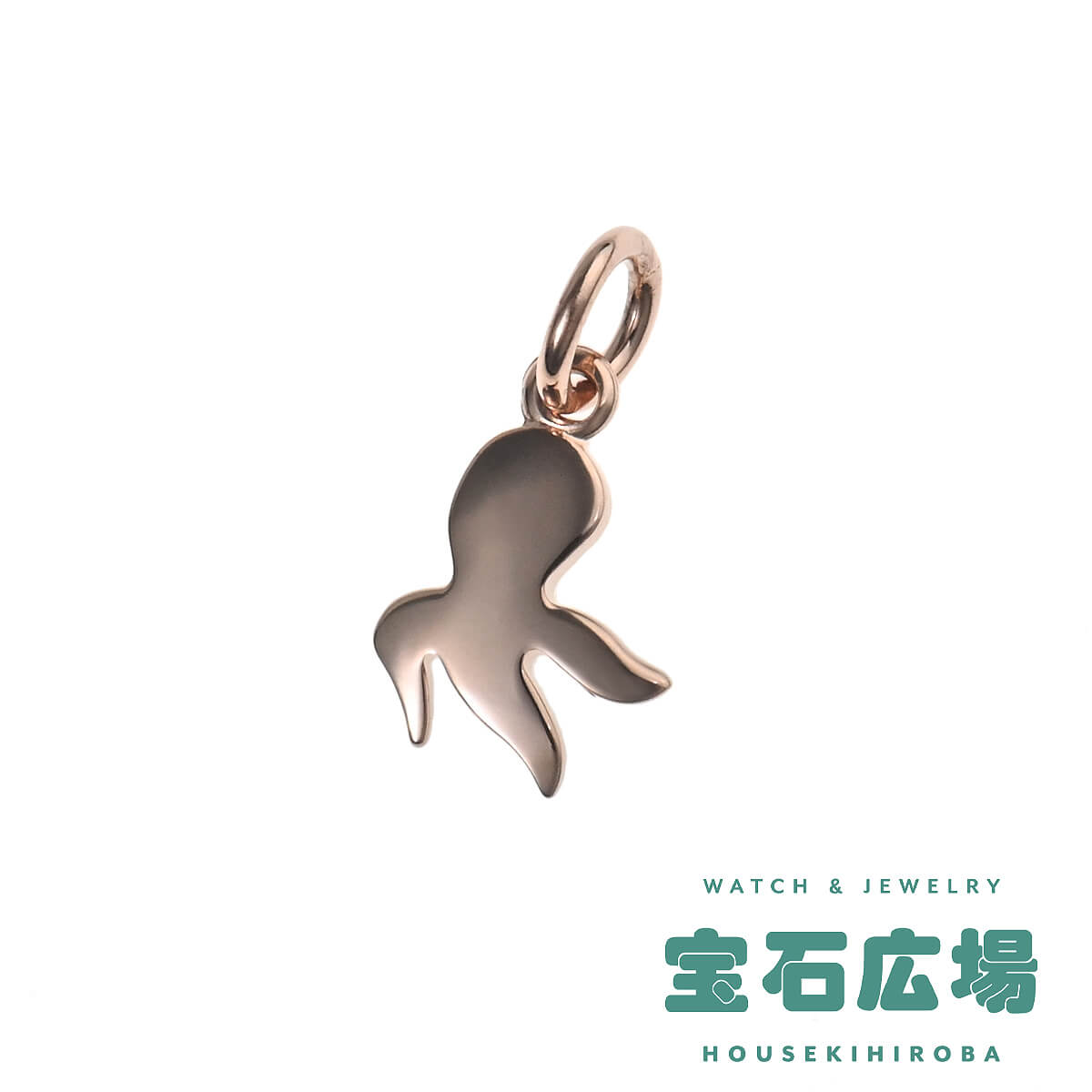 ポメラート　dodo ダイアモンドとゴールドのタコの形チャーム　2個セット 33017364_1.jpg