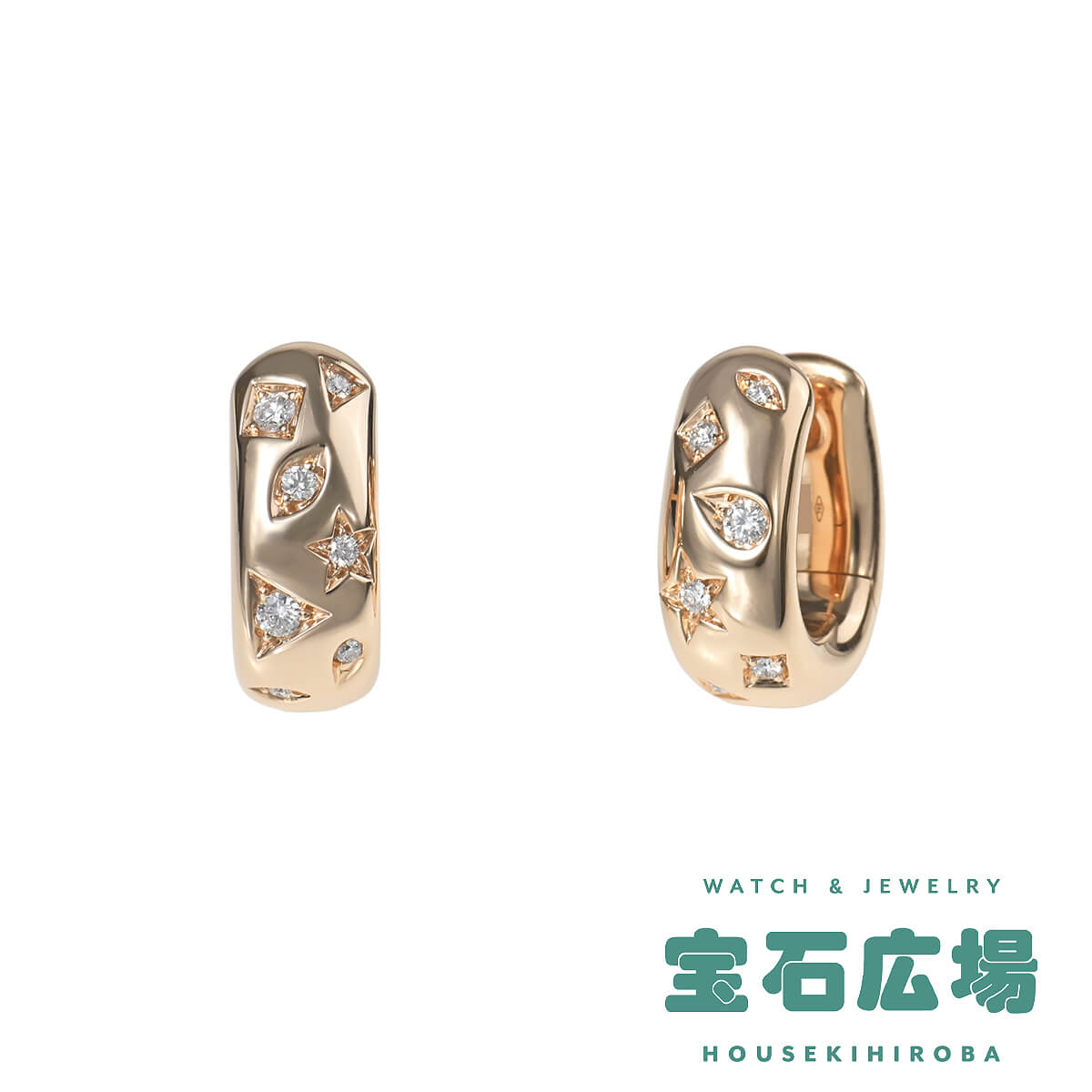 ポメラート Pomellato イコニカ ダイヤ ピアス POC2061-O7000-DB000 新品 レディース ジュエリー