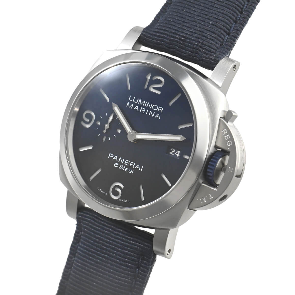 OFFICINE PANERAI パネライ ルミノールマリーナ eSteel Blu