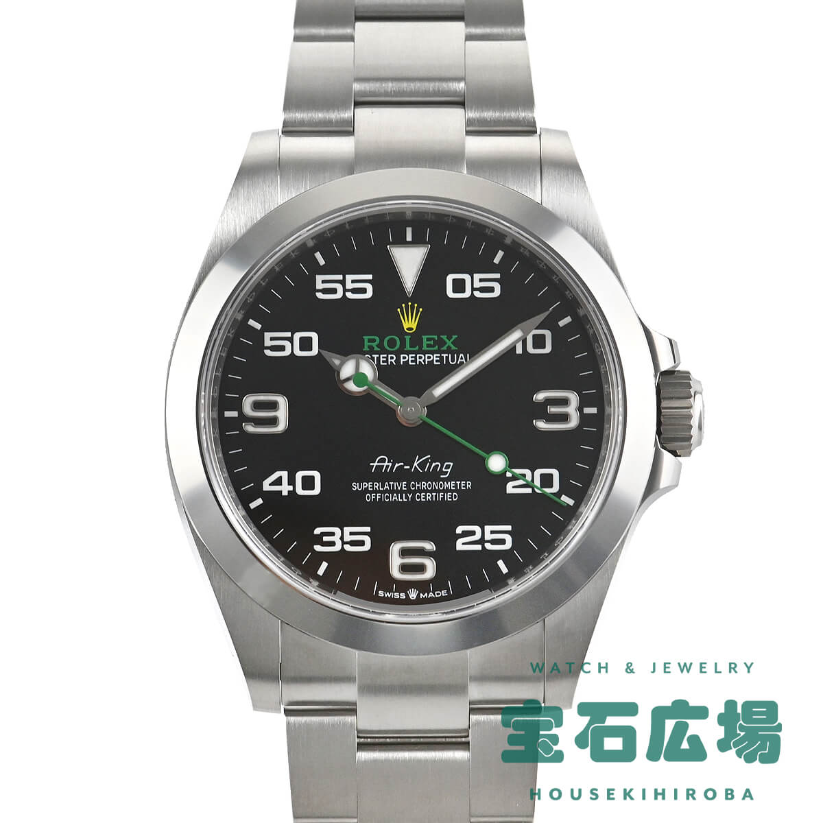 ロレックス ROLEX エアキング 126900 新品 メンズ 腕時計