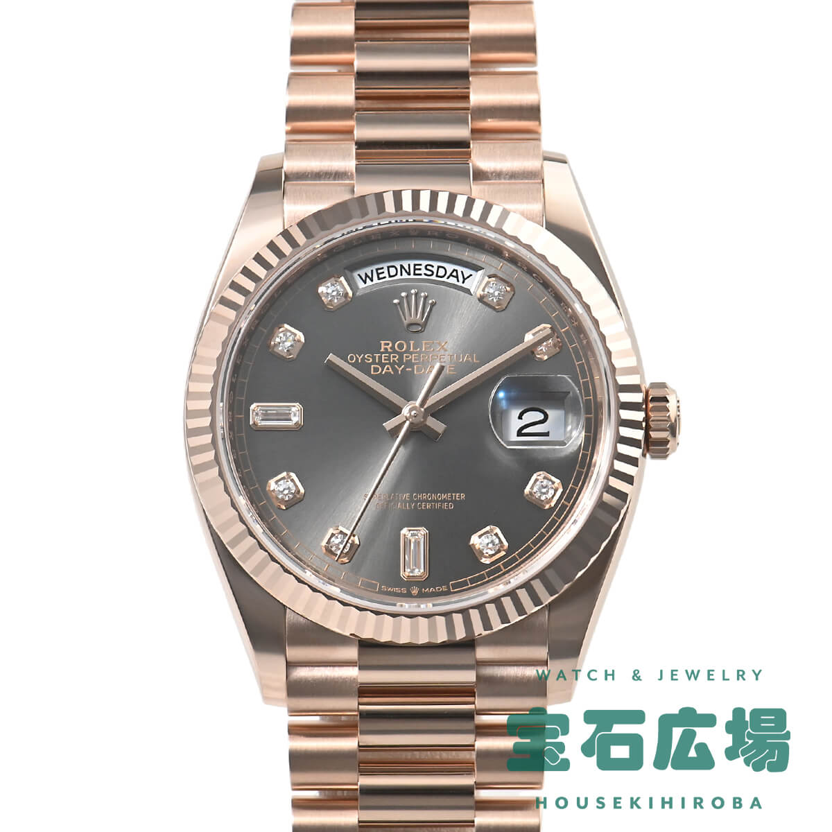 ロレックス ROLEX デイデイト 36 128235A 新品 メンズ 腕時計