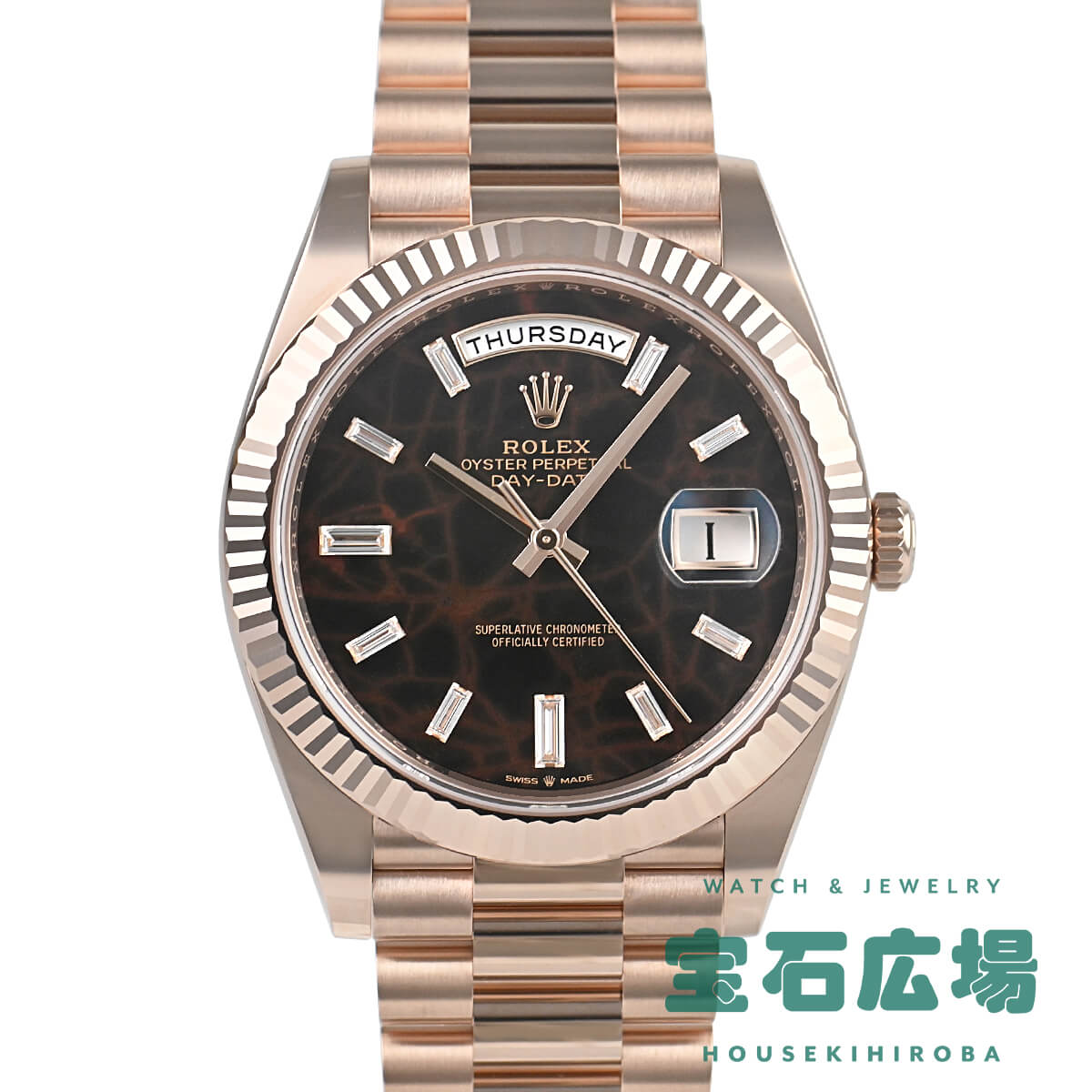 ロレックス ROLEX デイデイト40 228235A 新品 メンズ 腕時計｜houseki-h