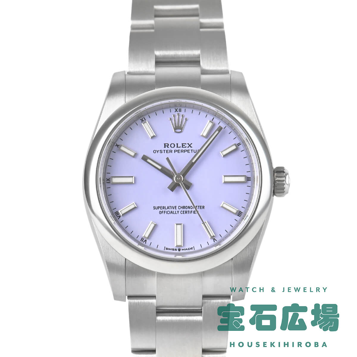 �����b�N�X ROLEX �I�C�X�^�[ �p�[�y�`���A�� 34 124200 �V�i �����Y �r���v