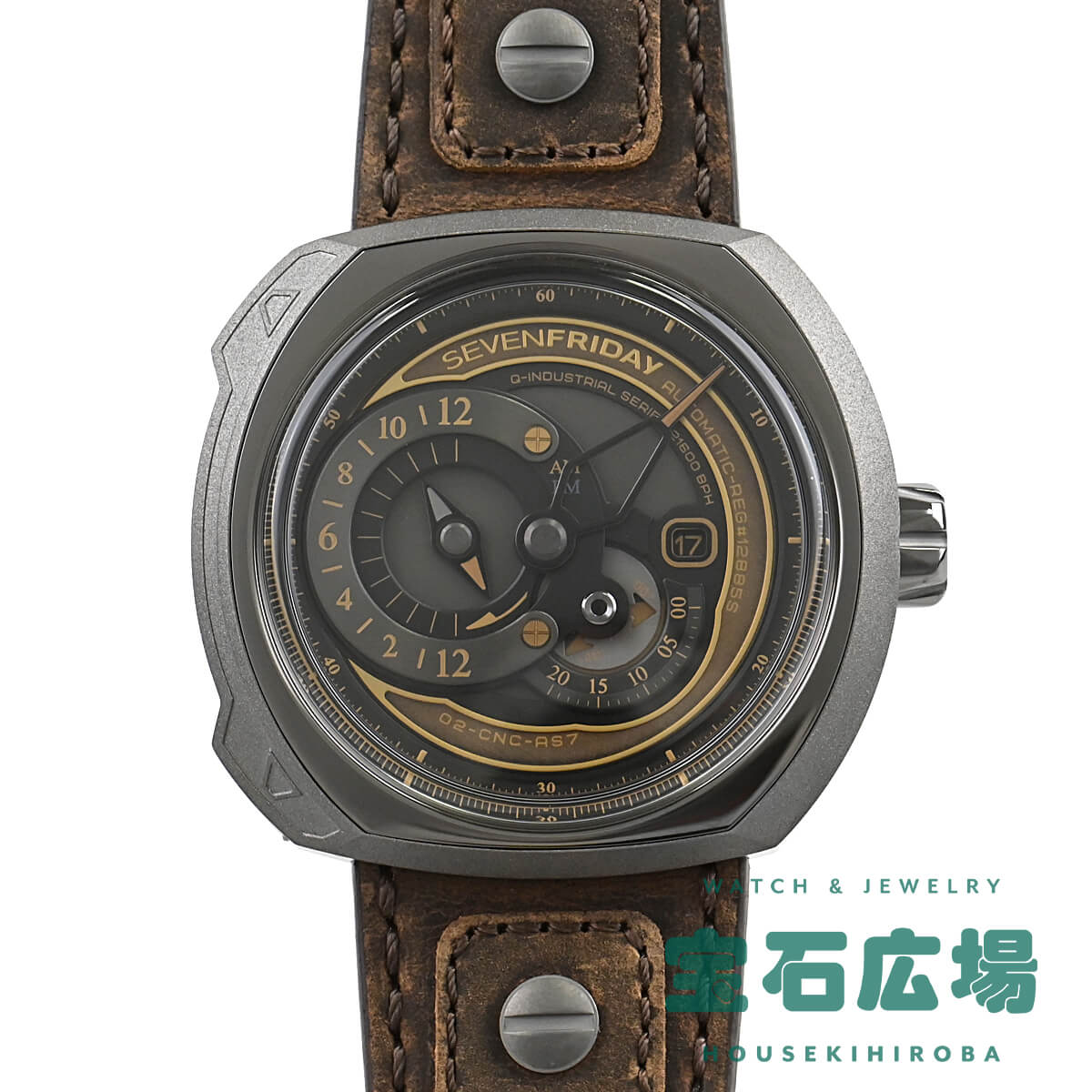 セブンフライデー SEVENFRIDAY レボリューション Q2/03 CHOO-CHOO 新品 メンズ 腕時計｜houseki-h