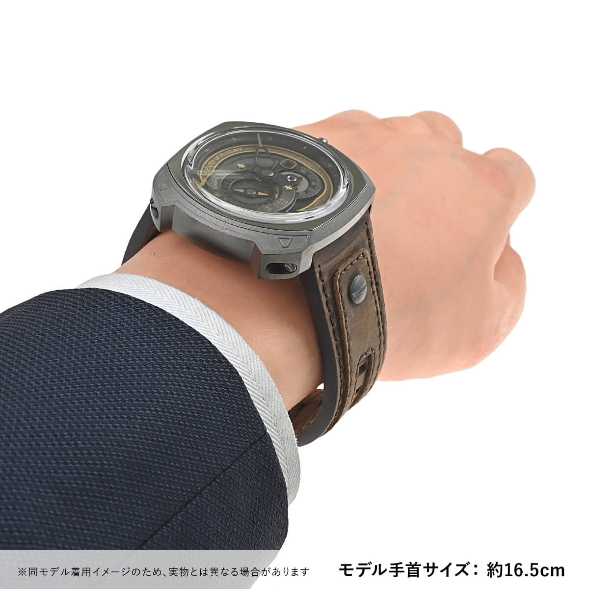 セブンフライデー SEVENFRIDAY レボリューション Q2/03 CHOO-CHOO 新品 メンズ 腕時計｜houseki-h｜08