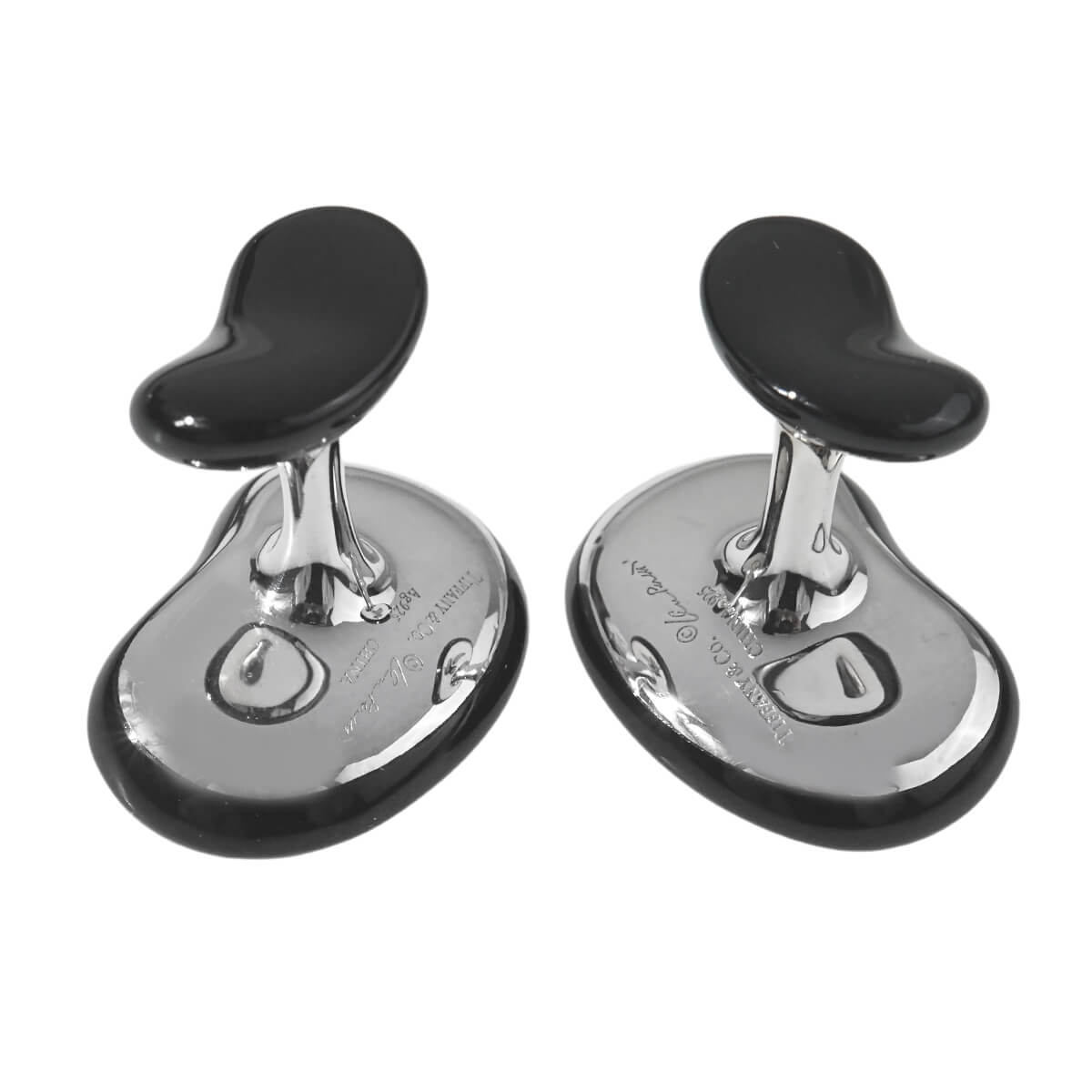 ティファニー TIFFANY＆Co. エルサ・ペレッティ ビーン ブラックジェイド カフリンクス 14195599 新品 ユニセックス ジュエリー_3