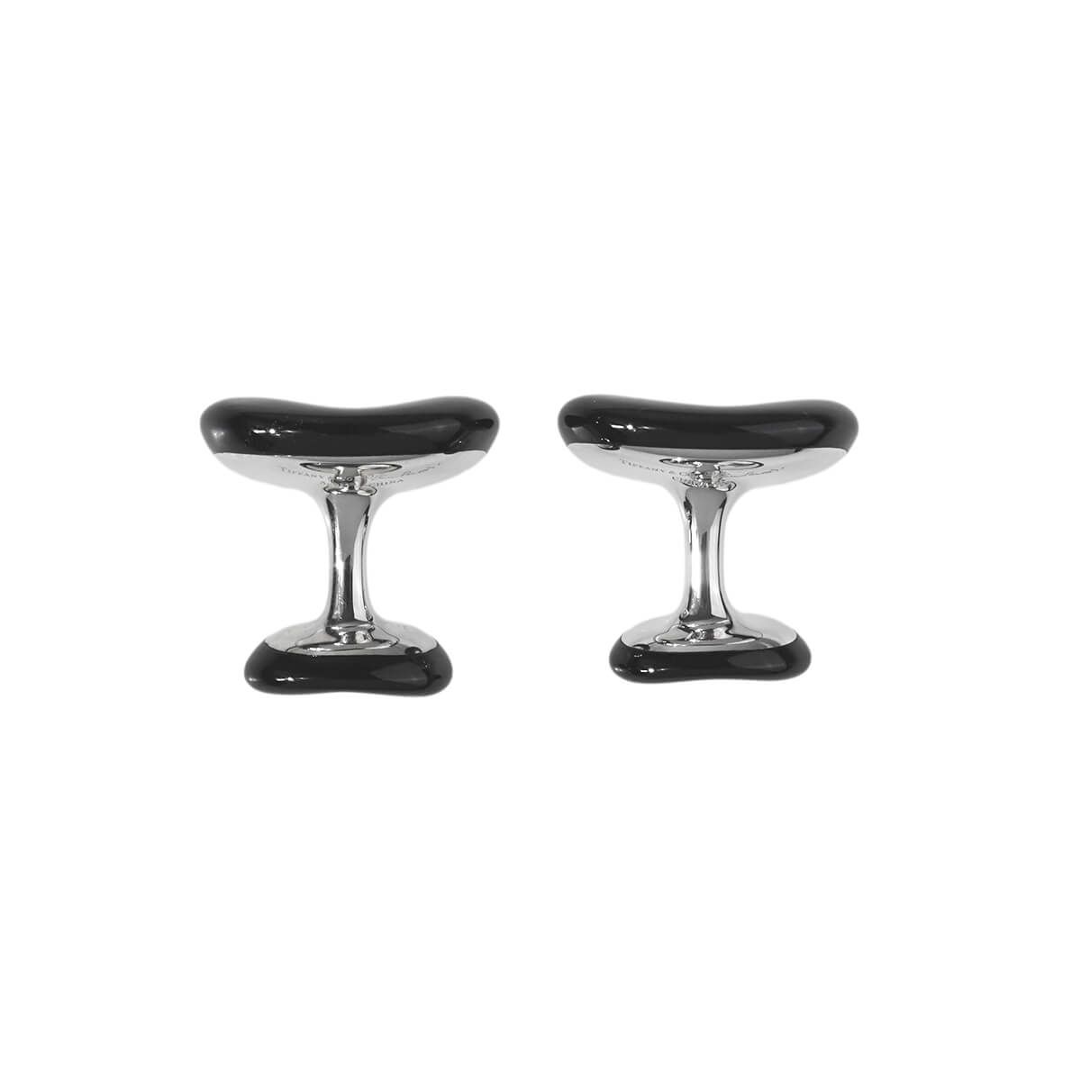 ティファニー TIFFANY＆Co. エルサ・ペレッティ ビーン ブラックジェイド カフリンクス 14195599 新品 ユニセックス ジュエリー_2