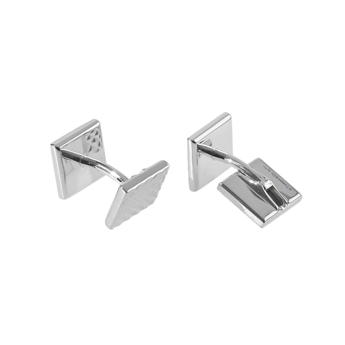 ティファニー TIFFANY＆Co. ダイヤモンドポイント スクエア カフリンクス 63449660 新品 ユニセックス ジュエリーの画像