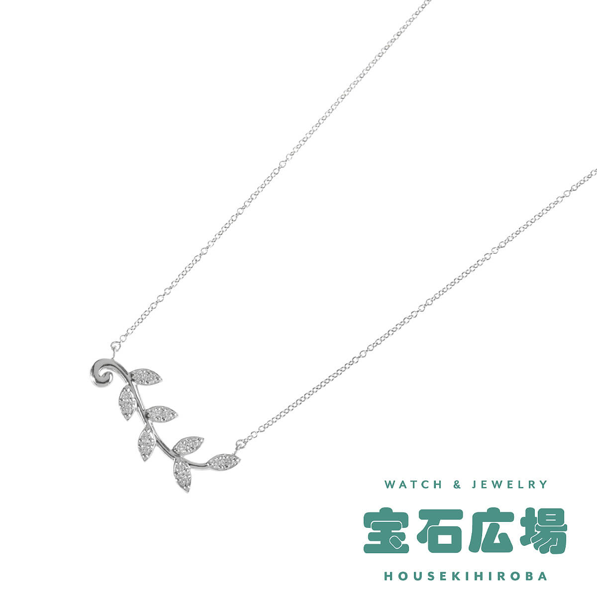 新品仕上げ済】ティファニー オリーブリーフ ペンダント ネックレス