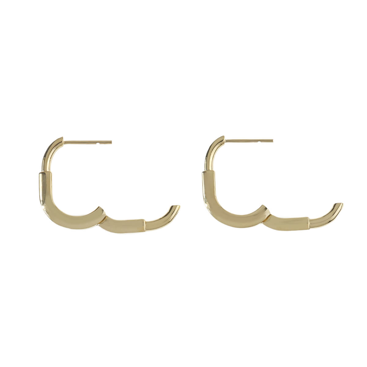 TIFFANY&Co.（ティファニー） ロック（スモール）ハーフダイヤ ピアス