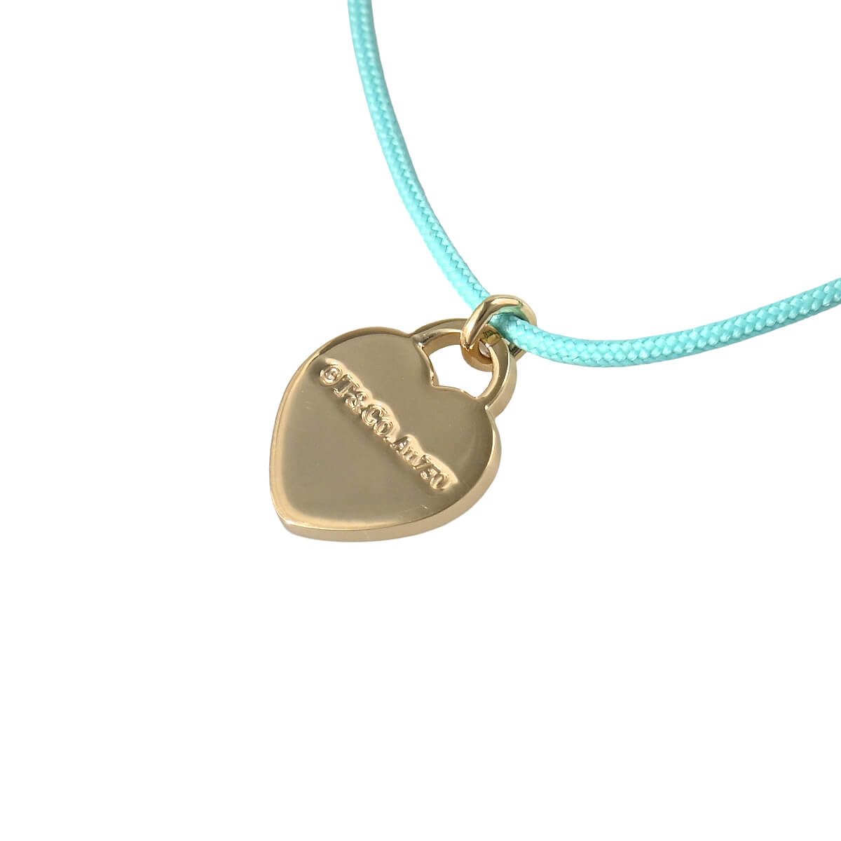 ティファニー TIFFANY＆Co. リターントゥティファニー ハートタグ（ミニ） 再生ポリエステルコードブレスレット（XSMD）オンライン限定の画像