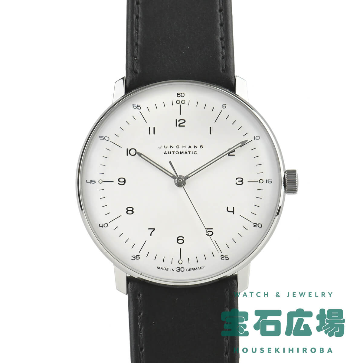 ユンハンス JUNGHANS マックスビル オートマチック 027/3500.02 新品 メンズ 腕時計