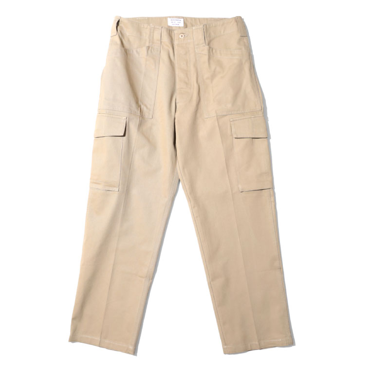 HOUSTON / ヒューストン 10109 AUSTRIA ARMY FATIGUE CARGO PANTS / オーストリア軍ファティーグカーゴパンツ -全3色-｜houston-1972｜03