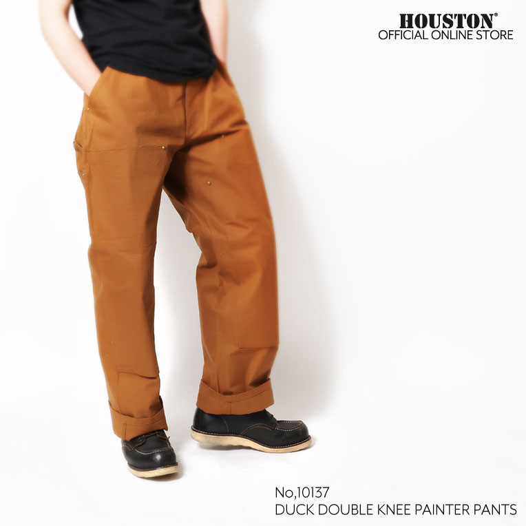 HOUSTON（ヒューストン） 10137 DUCK DOUBLE KNEE PAINTER PANTS