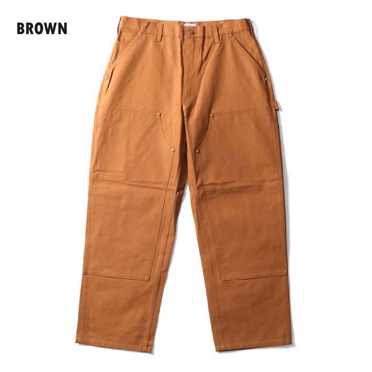 HOUSTON / ヒューストン 10137 DUCK DOUBLE KNEE PAINTER PANTS