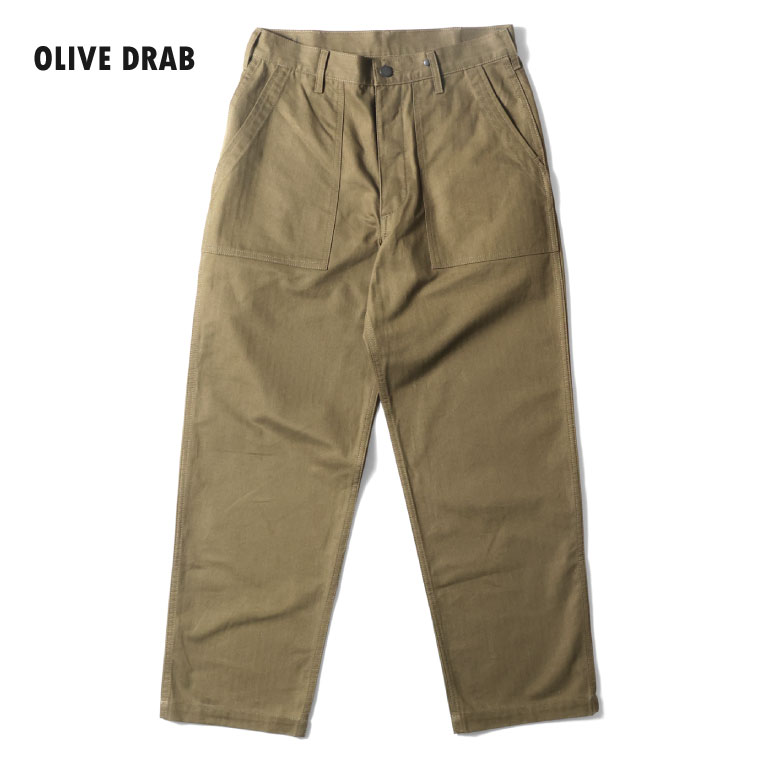 HOUSTON（ヒューストン） 10158 U.S.ARMY HBT UTILITY TROUSERS(TAPERD
