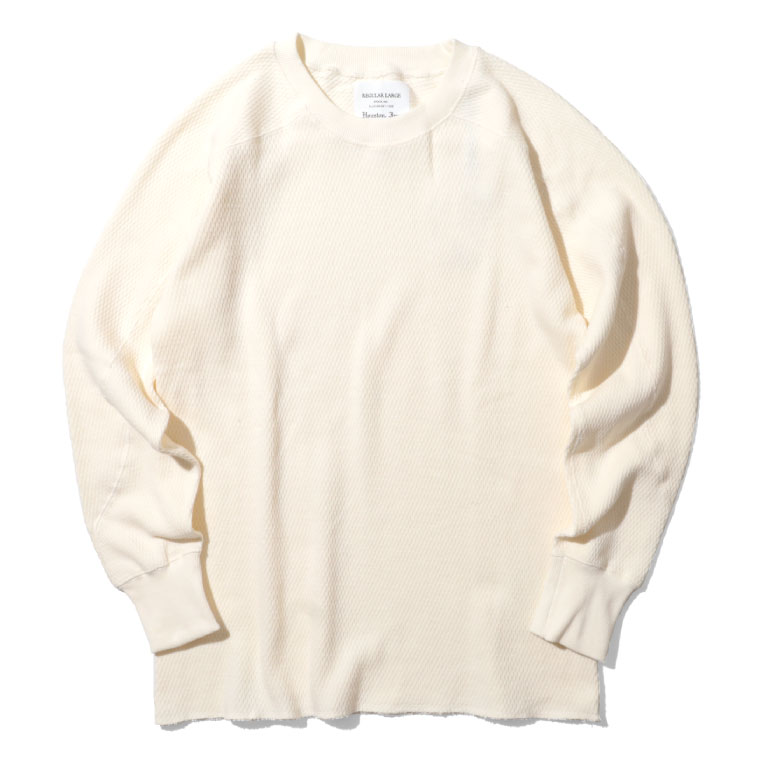 HOUSTON（ヒューストン） 20971 HEAVY THERMAL C/N L/S TEE / ヘビー 