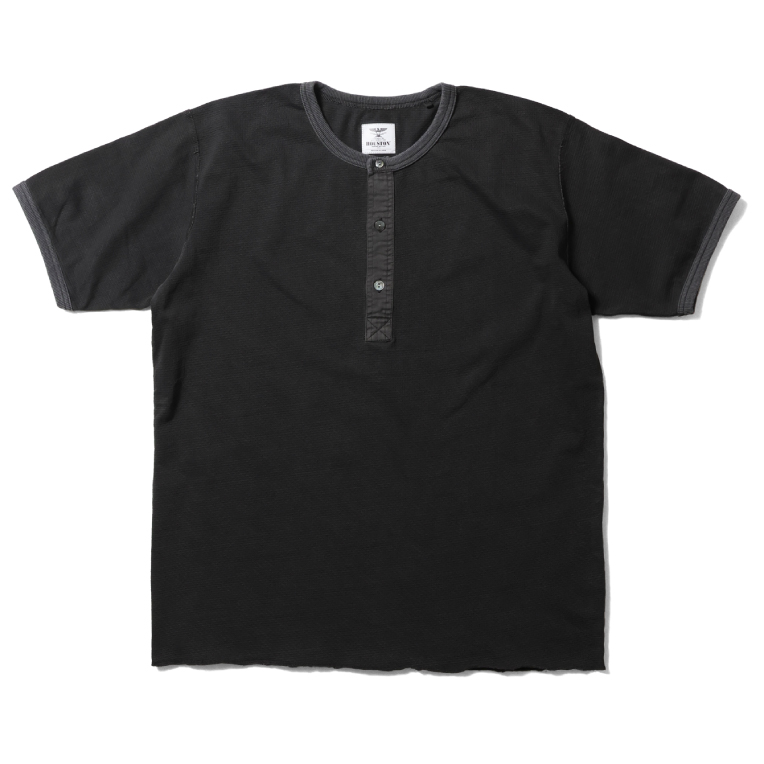 HOUSTON（ヒューストン） 22292 MESH H/N TEE / メッシュ ヘンリー