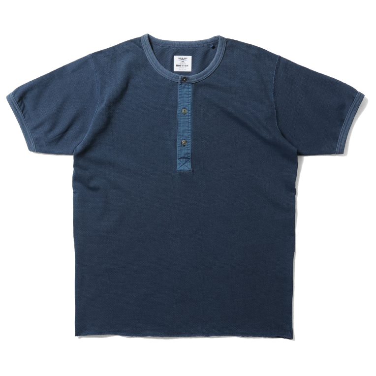 HOUSTON（ヒューストン） 22292 MESH H/N TEE / メッシュ ヘンリー