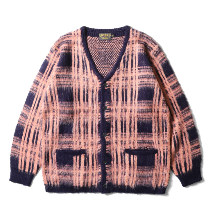 UNIVERD72 / ユニバード72 22331 MOHAIR TOUCH CARDIGAN(CHECK