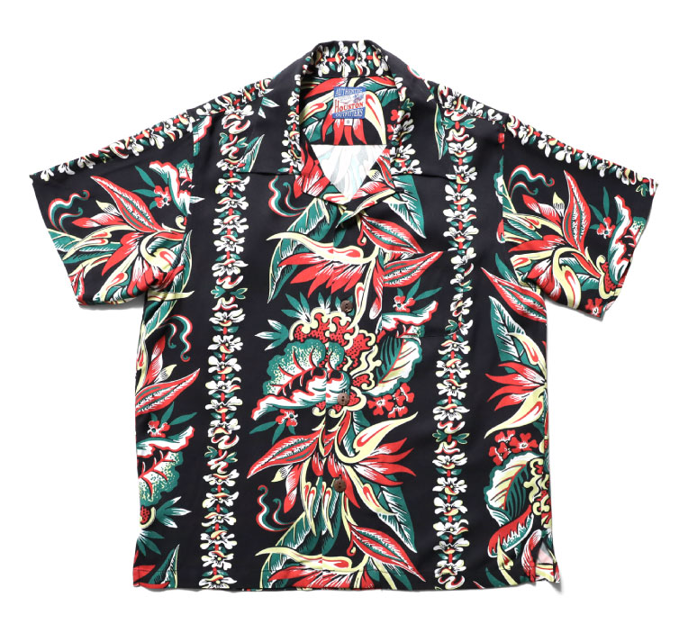 HOUSTON woman / ヒューストン ウーマン 23HL015 ALOHA SHIRT (B...