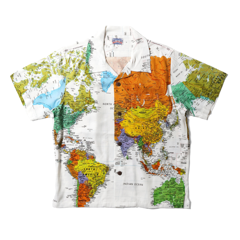 HOUSTON woman / ヒューストン ウーマン 24HL053 ALOHA SHIRT (M...