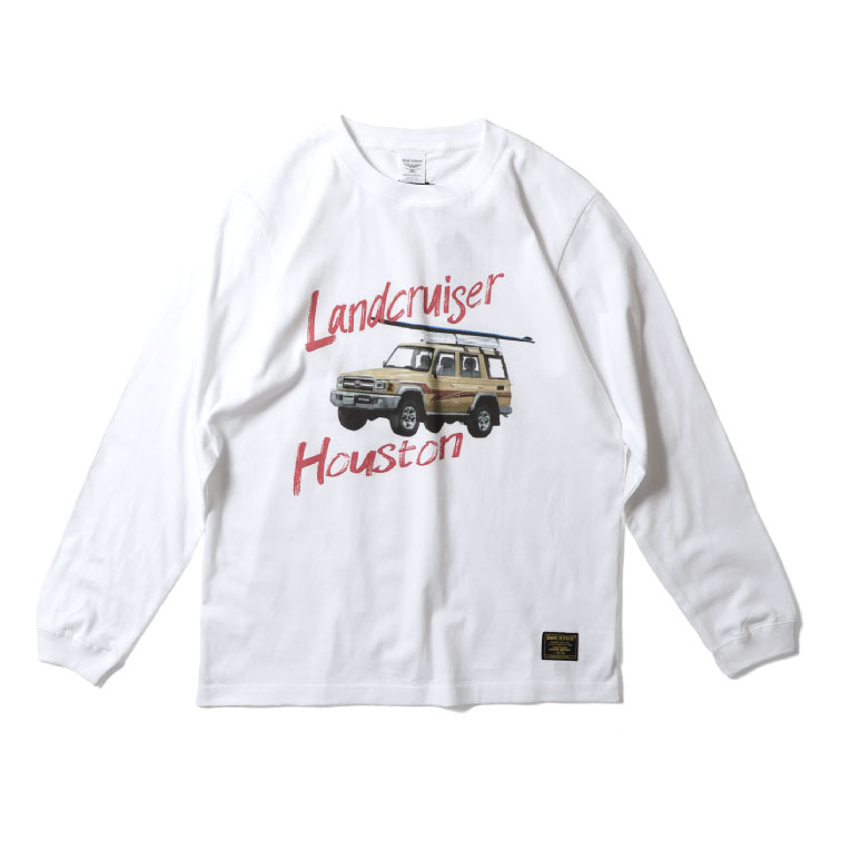 HOUSTON / ヒューストン 24TY002 × TOYOTA PRINT L/S TEE (L...