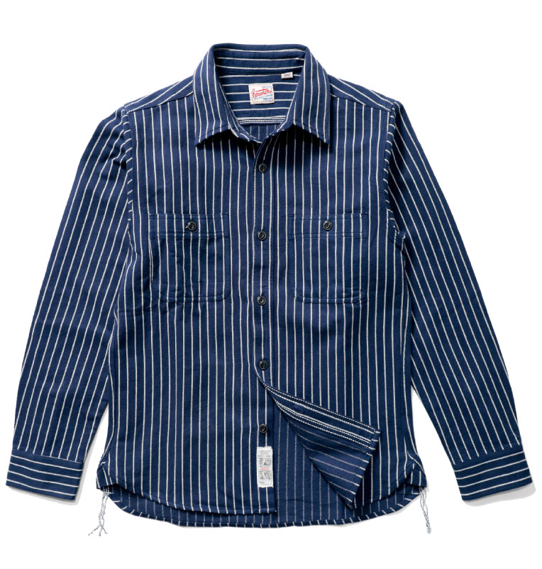 HOUSTON / ヒューストン 40765 STRIPE VIYELLA SHIRT / ストライプビエラシャツ -全6色- :40765: HOUSTON OFFICIAL ONLINE STORE - 通販 - Yahoo!ショッピング