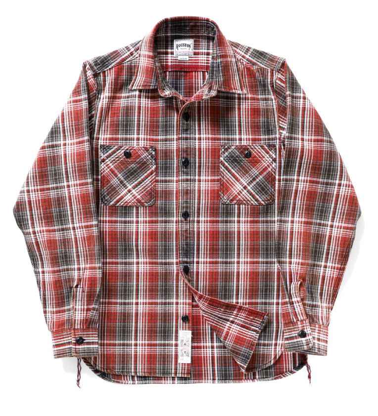 HOUSTON / ヒューストン 40959  VINTAGE WASH CHECK VIYELLA...