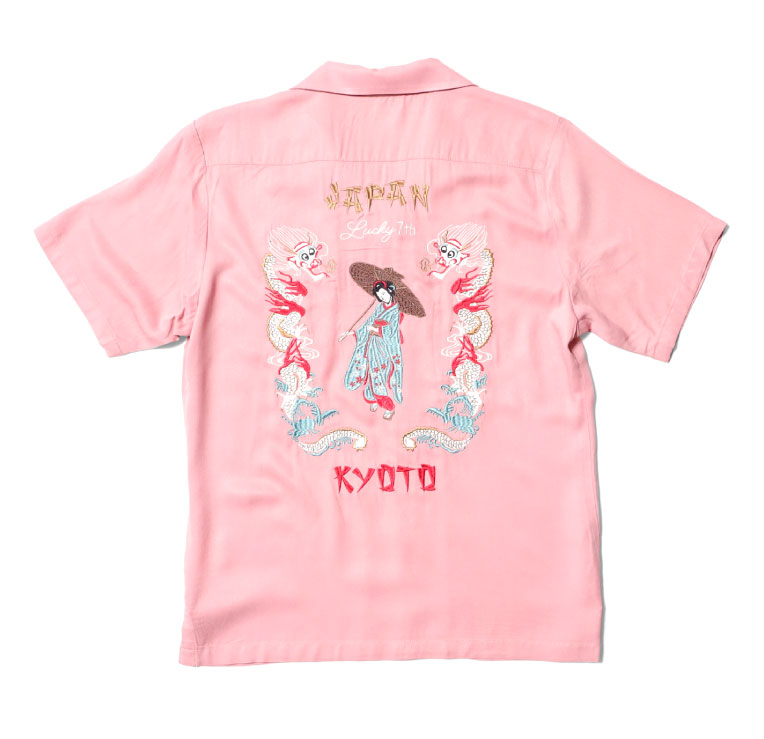 HOUSTON / ヒューストン 41002 SOUVENIR SHIRT (舞妓) / スーベニアシャツ -全3色-