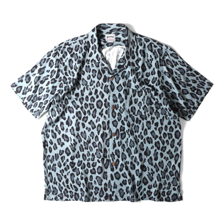 HOUSTON  / ヒューストン 41103 ALOHA SHIRT (LEOPARD) / アロ...