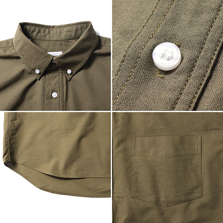 HOUSTON（ヒューストン） 41135 OXFORD B/D S/S PULLOVER SHIRT