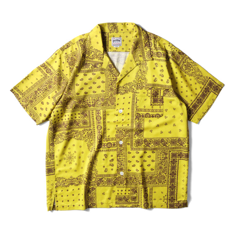 HOUSTON（ヒューストン） 41193 ALOHA SHIRT (BANDANA) / アロハシャツ