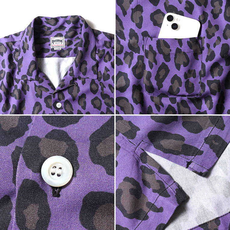 ブラウス シャツ HOUSTON/ヒューストン 41104 ALOHA SHIRT (MAP) / アロハシャツ/ HS411 レディース メンズ HOUSTON ブラウス シャツ HOUSTON/ヒューストン 41104 ALOHA