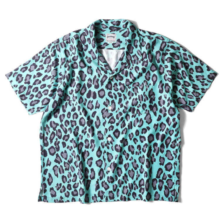 ブラウス シャツ HOUSTON /ヒューストン 41107 ALOHA SHIRT (龍虎) / アロハシャツ/ HS411 レディース メンズ HOUSTON ブラウス シャツ /ヒューストン 41107 ALOHA SHIRT