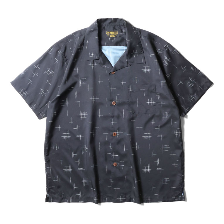 UNIVERD72 / ユニバード72 41236 DRY ALOHA SHIRT (KASURI) アロハ