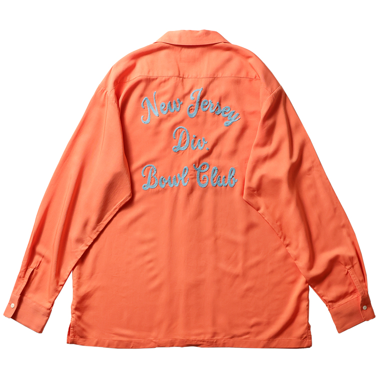 HOUSTON（ヒューストン） 41299 BOWLING L/S SHIRT (NEW JERSEY) / 長袖ボウリングシャツ -全3色 ...