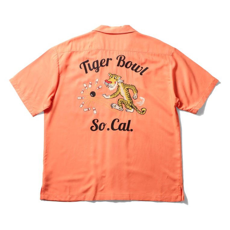 HOUSTON（ヒューストン） 41303 BOWLING SHIRT (TIGER) / ボウリング