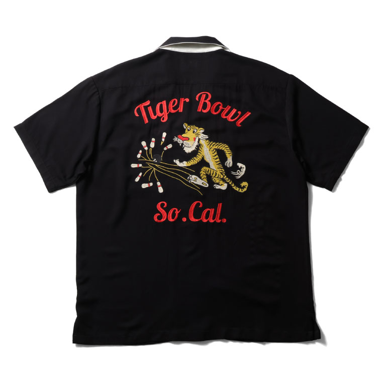 HOUSTON（ヒューストン） 41303 BOWLING SHIRT (TIGER) / ボウリング