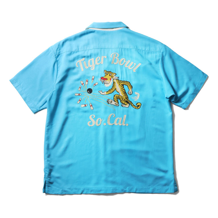 HOUSTON（ヒューストン） 41303 BOWLING SHIRT (TIGER) / ボウリング