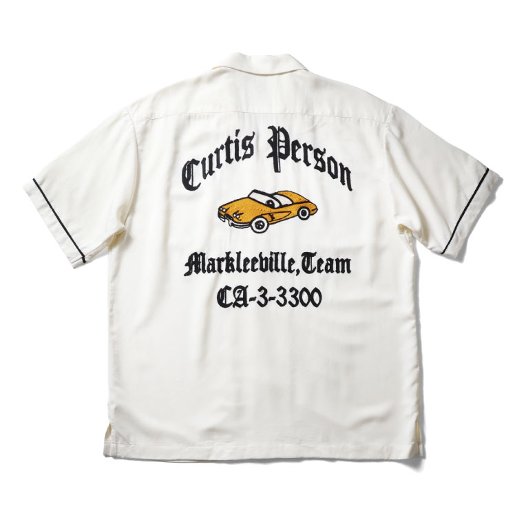 HOUSTON（ヒューストン） 41304 BOWLING SHIRT (CAR) / ボウリング