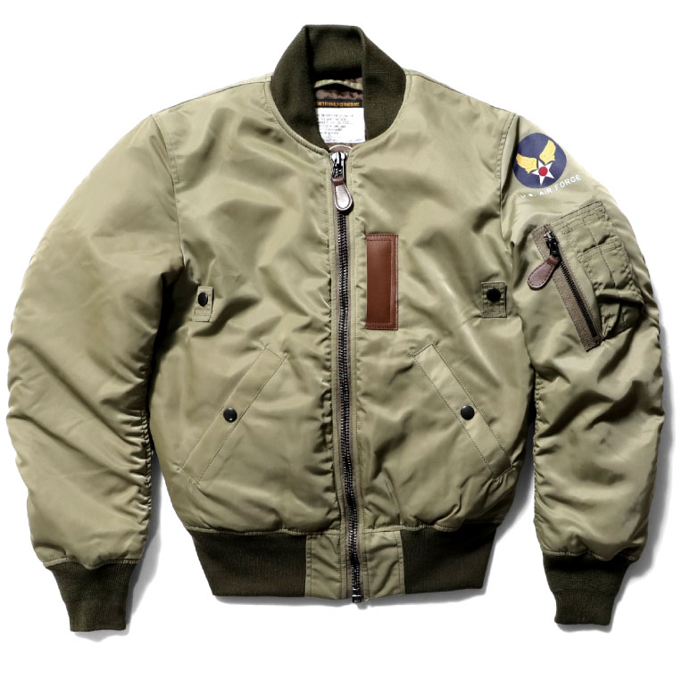 HOUSTON / ヒューストン 5004z B-15B FLIGHT JACKET -MODIFY-/B-15Bフライトジャケット -モディファイ-  -全1色-