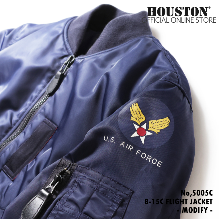 HOUSTON（ヒューストン） 5005C B-15C FLIGHT JACKET -MODIFY-/B-15C