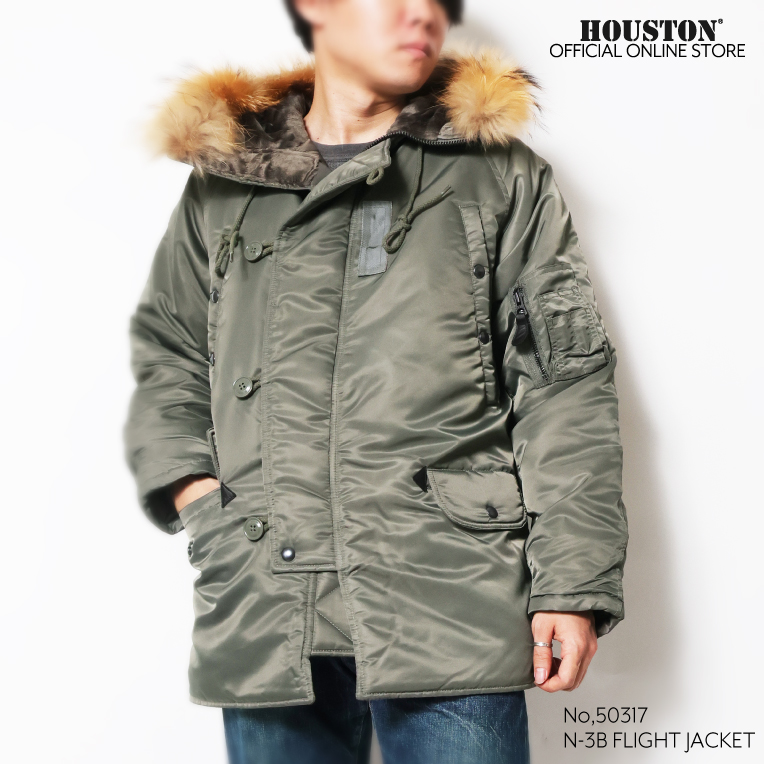 HOUSTON / ヒューストン 50317 N-3B FLIGHT JACKET / N-3B フライト