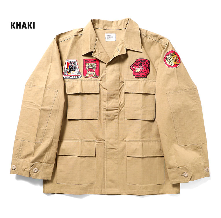 HOUSTON / ヒューストン 51175 PATCH RIPSTOP BDU JACKET(TO...