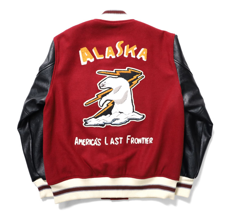 HOUSTON / ヒューストン 51193 MELTON AWARD JACKET(ALASKA)...