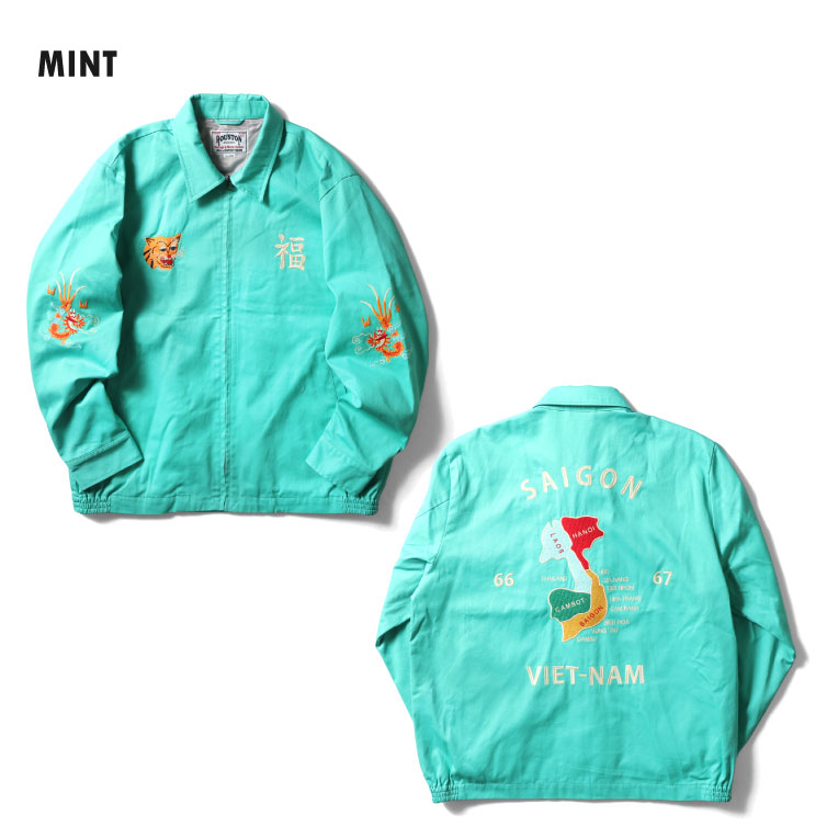 HOUSTON / ヒューストン 51351 VIETNAM JACKET (MAP) / ベトナム