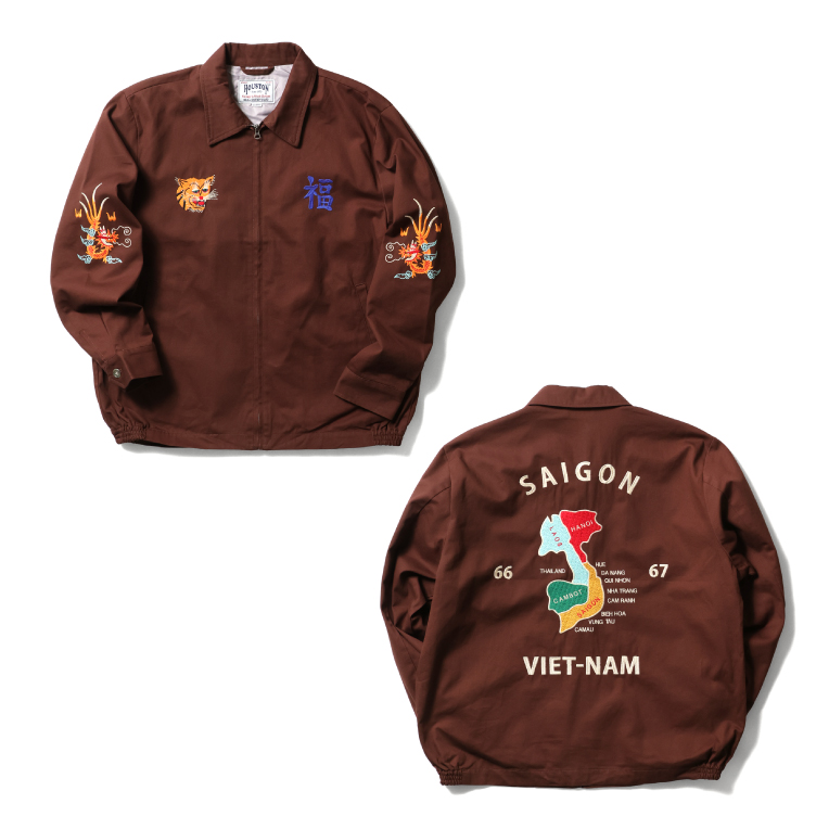 HOUSTON（ヒューストン） 51351 VIETNAM JACKET (MAP) / ベトナム