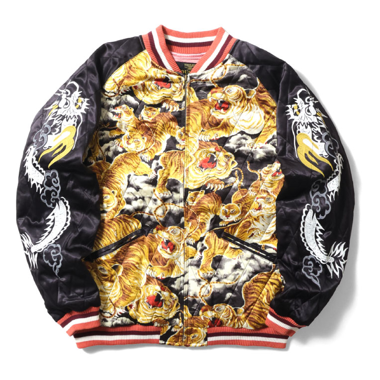 HOUSTON  / ヒューストン 51363 RAYON SOUVENIR JACKET (百虎)...